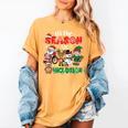 Christmas Sped Teacher Tis The Season For Inclusion Women Women's Comfort Colors T-Shirt Mustard Christmas Sped Teacher Tis The Season For Inclusion Women Women's Comfort Colors T-Shirt Mustard