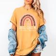 Coffee Gives Me Teacher Powers Leopard Rainbow Teacher Women's Comfort Colors T-Shirt Mustard Coffee Gives Me Teacher Powers Leopard Rainbow Teacher Women's Comfort Colors T-Shirt Mustard