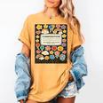 Composition Notebook Costume Teacher Matching Halloween Book Women's Comfort Colors T-Shirt Mustard Composition Notebook Costume Teacher Matching Halloween Book Women's Comfort Colors T-Shirt Mustard