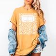 Composition Notebook Matching Group Halloween Teachers Women's Comfort Colors T-Shirt Mustard
