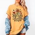 Cultivando Bilingues Dual Language Crew Bilingual Teacher Men Women Girls Kids Women's Comfort Colors T-Shirt Mustard