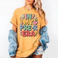Cute Pre-K For Men Women Kindergarten Pre-K Teacher Women's Comfort Colors T-Shirt Mustard