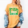 A Day Without Irish Dance Step Dance Teacher Irish Dancer Women's Comfort Colors T-Shirt Mustard