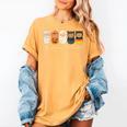 Daycare Teacher Halloween Infant Squad Spooky Childcare Fall Women's Comfort Colors T-Shirt Mustard