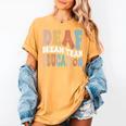 Deaf Dream Team Education Deaf Education Teacher Women's Comfort Colors T-Shirt Mustard