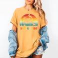 Dolphin Second Grade Back To School Teacher Student Women's Comfort Colors T-Shirt Mustard
