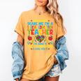 You Don't Scare Me I'm A Special Education Teacher SPED Women's Comfort Colors T-Shirt Mustard
