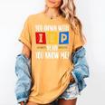 You Down With IEP Yeah You Know Me SPED Teacher Women's Comfort Colors T-Shirt Mustard