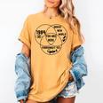 You Are Here Dystopian Venn Diagram English Teacher Bk Women's Comfort Colors T-Shirt Mustard You Are Here Dystopian Venn Diagram English Teacher Bk Women's Comfort Colors T-Shirt Mustard