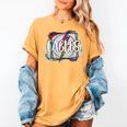 Eagles Teacher School Sports Fan Team Spirit Women's Comfort Colors T-Shirt Mustard Eagles Teacher School Sports Fan Team Spirit Women's Comfort Colors T-Shirt Mustard