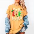 Elf Squad Pre-k Teacher Christmas Child Xmas Women's Comfort Colors T-Shirt Mustard Elf Squad Pre-k Teacher Christmas Child Xmas Women's Comfort Colors T-Shirt Mustard