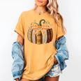 Fall Book Pumpkin Halloween Teacher Librarian Thanksgiving Women's Comfort Colors T-Shirt Mustard Fall Book Pumpkin Halloween Teacher Librarian Thanksgiving Women's Comfort Colors T-Shirt Mustard