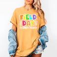 Field Day Green Team For Teacher Kids Field Day Games Women's Comfort Colors T-Shirt Mustard Field Day Green Team For Teacher Kids Field Day Games Women's Comfort Colors T-Shirt Mustard