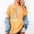 First Grade Squad 1st Grade Teacher Crew Back To School Team Women's Comfort Colors T-Shirt Mustard First Grade Squad 1st Grade Teacher Crew Back To School Team Women's Comfort Colors T-Shirt Mustard