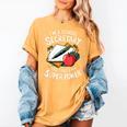 Front Office Teacher Admin Mother I'm A School Secretary Women's Comfort Colors T-Shirt Mustard Front Office Teacher Admin Mother I'm A School Secretary Women's Comfort Colors T-Shirt Mustard