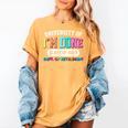 Fun University Of I'm Done Class Of 2025 Teacher Retirement Women's Comfort Colors T-Shirt Mustard Fun University Of I'm Done Class Of 2025 Teacher Retirement Women's Comfort Colors T-Shirt Mustard