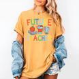 Future Teacher Costume For Kids Girls Boys Men Women Women's Comfort Colors T-Shirt Mustard