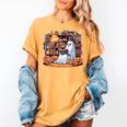 Ghost Book Reading Halloween Books Lover Teacher Women's Comfort Colors T-Shirt Mustard Ghost Book Reading Halloween Books Lover Teacher Women's Comfort Colors T-Shirt Mustard