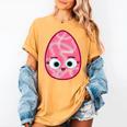 Good Egg Teacher Halloween Costume Group The Greg Egg Women's Comfort Colors T-Shirt Mustard