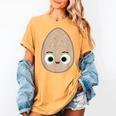 Good Egg Teacher Halloween Costume Group The Shel Egg Women's Comfort Colors T-Shirt Mustard