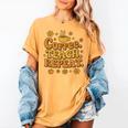 Groovy Coffee Teach Repeat Retro Teacher Women's Comfort Colors T-Shirt Mustard Groovy Coffee Teach Repeat Retro Teacher Women's Comfort Colors T-Shirt Mustard