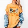 Halloween Kindergarten Boo Crew Kinder Teacher Student Women's Comfort Colors T-Shirt Mustard