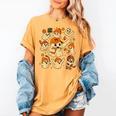 Halloween PE Teacher Costume Ghost Physical Education Women's Comfort Colors T-Shirt Mustard Halloween PE Teacher Costume Ghost Physical Education Women's Comfort Colors T-Shirt Mustard