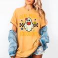 Halloween Read More Books Retro Costume Teacher Women Girls Women's Comfort Colors T-Shirt Mustard Halloween Read More Books Retro Costume Teacher Women Girls Women's Comfort Colors T-Shirt Mustard