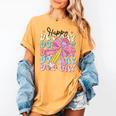 Happy Dot Day 2025 Coquette Bow Teachers Kids Boys Girls Women's Comfort Colors T-Shirt Mustard Happy Dot Day 2025 Coquette Bow Teachers Kids Boys Girls Women's Comfort Colors T-Shirt Mustard