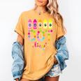 Happy Dot Day 2025 Teacher Kids Girls Colorful Polka Dot Day Women's Comfort Colors T-Shirt Mustard Happy Dot Day 2025 Teacher Kids Girls Colorful Polka Dot Day Women's Comfort Colors T-Shirt Mustard