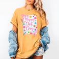 Happy Dot Day Bow Coquette For Teacher Girls Women's Comfort Colors T-Shirt Mustard