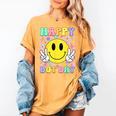 Happy Dot Day Shirts Teacher Student Girls Kids Smile Face Women's Comfort Colors T-Shirt Mustard Happy Dot Day Shirts Teacher Student Girls Kids Smile Face Women's Comfort Colors T-Shirt Mustard