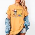 Haunted By 6-7 Teacher Halloween 67 Women's Comfort Colors T-Shirt Mustard