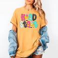 Head Start Team Homeschool Teacher Headstart Back To School Women's Comfort Colors T-Shirt Mustard