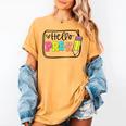 Hello Pre-K Team Preschool Teacher Kids Back To School Women's Comfort Colors T-Shirt Mustard Hello Pre-K Team Preschool Teacher Kids Back To School Women's Comfort Colors T-Shirt Mustard