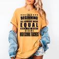 High School Teacher Personalized Women's Comfort Colors T-Shirt Mustard High School Teacher Personalized Women's Comfort Colors T-Shirt Mustard