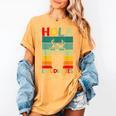 Hola Estudiantes Spanish Teacher Back To School 2025 Women's Comfort Colors T-Shirt Mustard Hola Estudiantes Spanish Teacher Back To School 2025 Women's Comfort Colors T-Shirt Mustard