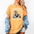 I'Ll Just Wait Until It's Quiet Halloween Teacher Mom Women's Comfort Colors T-Shirt Mustard I'Ll Just Wait Until It's Quiet Halloween Teacher Mom Women's Comfort Colors T-Shirt Mustard
