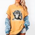 Well I'Ll Be a Monkey's Uncle Teacher And Student Women's Comfort Colors T-Shirt Mustard