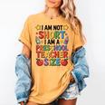 I'm Not Short I'm A Preschool Teacher Size Quote Women Women's Comfort Colors T-Shirt Mustard I'm Not Short I'm A Preschool Teacher Size Quote Women Women's Comfort Colors T-Shirt Mustard