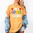 I'm A SPED Teacher Special Education Teacher Women's Comfort Colors T-Shirt Mustard I'm A SPED Teacher Special Education Teacher Women's Comfort Colors T-Shirt Mustard