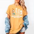 Inclusion Isn't Scary SLP Halloween Costume Sped Teacher Women's Comfort Colors T-Shirt Mustard