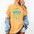 Infant Whisperer Daycare School Childcare Infant Teacher Women's Comfort Colors T-Shirt Mustard