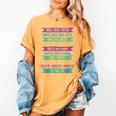 Their There And They'Re English Teacher Men Women Women's Comfort Colors T-Shirt Mustard