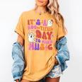 It's a Bootiful Day To Make Music Halloween Music Teacher Women's Comfort Colors T-Shirt Mustard It's a Bootiful Day To Make Music Halloween Music Teacher Women's Comfort Colors T-Shirt Mustard