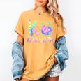K Is For Kindergarten Teacher Tie Dye Back To School Kinder Women's Comfort Colors T-Shirt Mustard