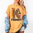 K Is For Kindness Unity Day Teacher Kids Women's Comfort Colors T-Shirt Mustard K Is For Kindness Unity Day Teacher Kids Women's Comfort Colors T-Shirt Mustard