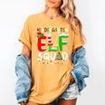 Kindergarten ELF Squad Christmas ELF Student Teacher Men Women Kids Women's Comfort Colors T-Shirt Mustard