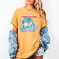 Kindergarten Teacher Dolphin Ocean Life Teaching Team Spirit Women's Comfort Colors T-Shirt Mustard Kindergarten Teacher Dolphin Ocean Life Teaching Team Spirit Women's Comfort Colors T-Shirt Mustard