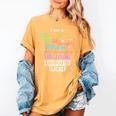 I Am A Kindergarten Teacher Shirt Creative Women's Comfort Colors T-Shirt Mustard I Am A Kindergarten Teacher Shirt Creative Women's Comfort Colors T-Shirt Mustard